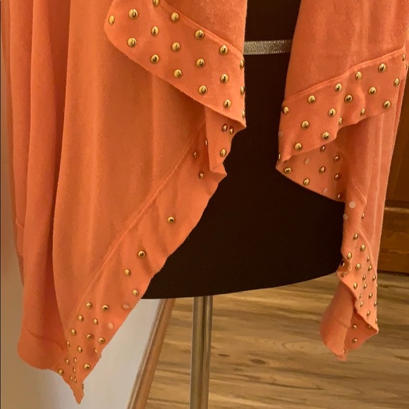 Cache’ orange sweater - Picture 2 of 5